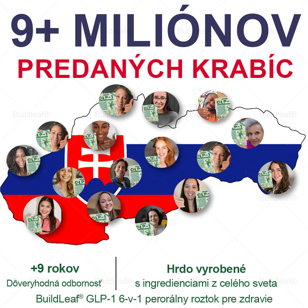 🌱🌱BuildLeaf® GLP-1 8-v-1 Fit & Vital Perorálny Roztok ✅ (Len raz denne, viditeľné zmeny už za 7 dní) Pre obezitu, kardiovaskulárne ochorenia, cukrovku, spánkové apnoe, zdravie čriev, problémy s kĺbmi a ďalšie