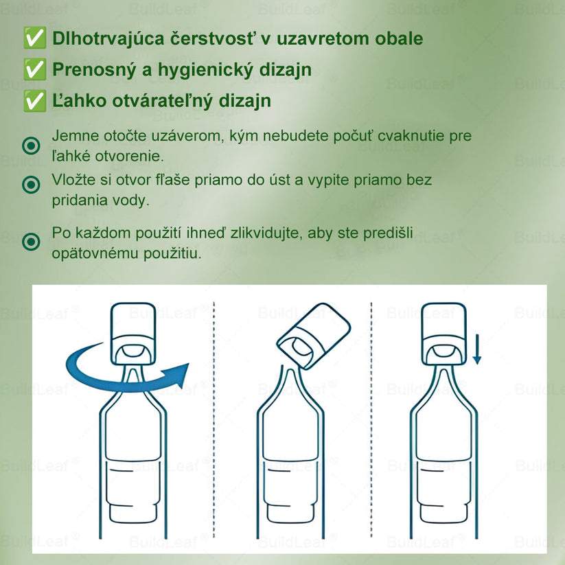 🌱🌱BuildLeaf® GLP-1 8-v-1 Fit & Vital Perorálny Roztok ✅ (Len raz denne, viditeľné zmeny už za 7 dní) Pre obezitu, kardiovaskulárne ochorenia, cukrovku, spánkové apnoe, zdravie čriev, problémy s kĺbmi a ďalšie
